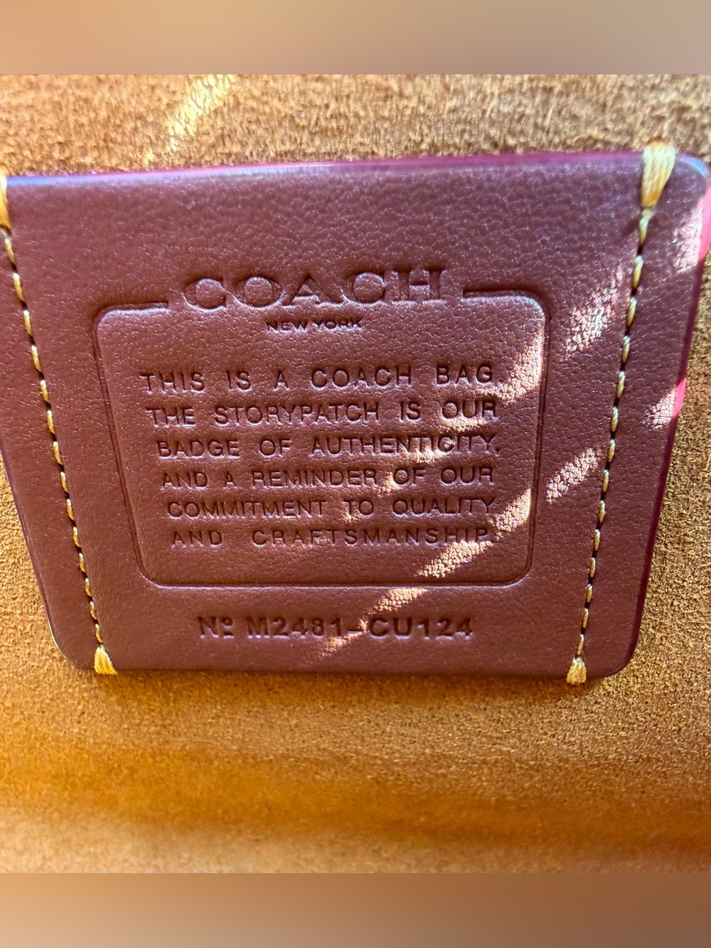 Coach Cargo Turnlock Tabby Black - Picture 8 of 8
